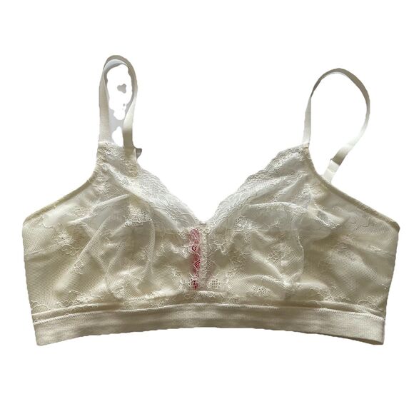 Spanx Ivory Spotlight on Lace Bralette #10124R Size X-Large - Picture 1 of 12